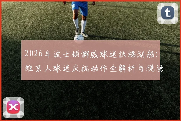2026年波士顿挪威球迷扶梯划船：维京人球迷庆祝动作全解析与现场视频