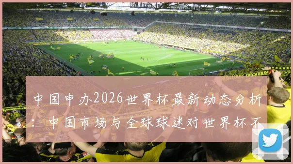 中国申办2026世界杯最新动态分析:中国市场与全球球迷对世界杯不可或缺的双向价值