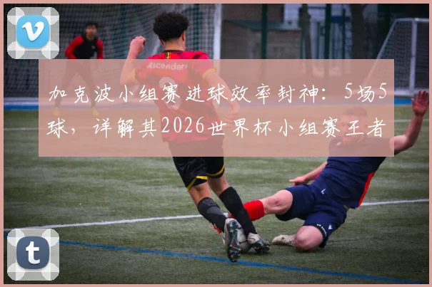 加克波小组赛进球效率封神：5场5球，详解其2026世界杯小组赛王者的战术价值